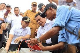Mentan percepat bantuan pompa dan sumur dangkal untuk petani Gresik