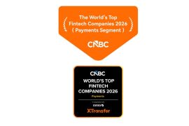 XTransfer Named to CNBC's World's Top Fintech Companies 2026