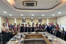 Kontingen Gudep Pramuka KBRI KL bertolak ke tanah air ikuti Jamnas XII