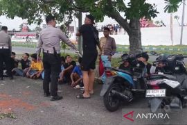 Polresta Bengkulu sita 40 kendaraan bermotor dalam operasi balap liar