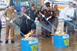 Sitaan rokok ilegal DJBC Sulbagsel naik 525 persen, peredaran masih masif