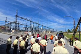 PLN UPT Pekanbaru gelar Simulasi Tanggap Darurat Objek Vital Nasional sambut Masa Siaga Kemerdekaan RI ke-81