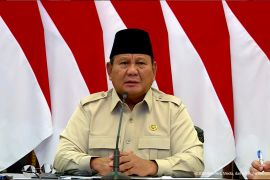 Prabowo puji TNI-Polri, bangun ribuan jembatan dan sumber air untuk rakyat