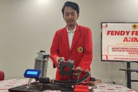 Mahasiswa Untag kembangkan deteksi dini "overheat" motor berbasis IoT