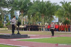 Polres Penajam bersinergi melalui Sabuk Kamtibmas jaga peringatan HUT RI