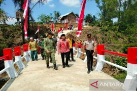 Kodim 0409/Rejang Lebong bangun 12 jembatan di tiga kabupaten