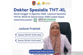 RSUD ZUS pastikan poliklinik THT-KL melayani pasien BPJS Kesehatan