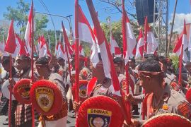 Puluhan tim meramaikan Pawai Kemerdekaan yang digelar Pemprov NTT