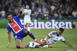 PSG bungkam Manchester City 4-2 di Etihad, Haaland cetak dua gol
