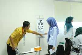 Puluhan guru SD di Kudus dibekali keterampilan deteksi dini gangguan penglihatan pada siswa