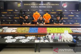 Polda Metro Jaya bongkar laboratorium etomidate jaringan internasional