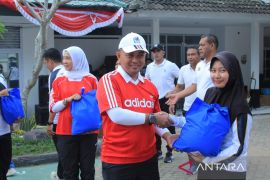 Wujud kepedulian di HUT ke-81 RI Kanwil Ditjenpas Jambi gelar bakti sosial