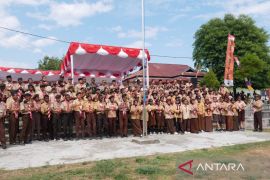 Gugus depan Pramuka Teluk Wondama jadi basis kemandirian pangan