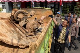 Polda Kepri sita 4 ton pasir hasil kegiatan tambang ilegal di Batam