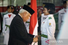Kepala OIKN kukuhkan 75 personel Paskibra HUT ke-81 RI