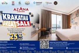Azana Boutique Hotel Lampung obral diskon sambut Festival Krakatau 2026