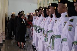 Pemkab Gunungkidul kukuhkan 72 Paskibraka HUT Ke-81 RI