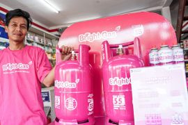 Pertamina turunkan harga LPG Bright Gas per 15 Agustus ini