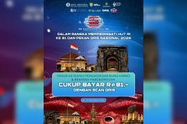 BI hadirkan tiket wisata sejarah Bengkulu bertarif Rp81 lewat QRIS