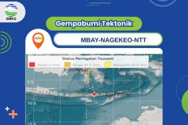 Bupati Sikka mengimbau warganya waspada pascagempa magnitudo 7,7