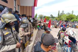 Kapolres: Pengamanan humanis TNI-Polri jaga Nabire dari 13 unjuk rasa