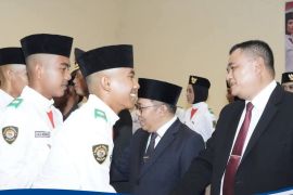 Bupati Lombok Utara kukuhkan 26 anggota Paskibra 2026