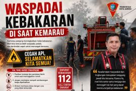 Pemkot Ambon ingatkan warga waspadai kebakaran saat kemarau panjang