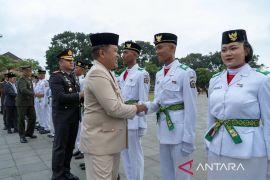 Paskibraka Bangli dikukuhkan, siap jaga semangat persatuan