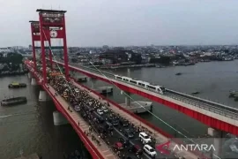 LRT Sumsel tambah perjalanan dan beri tarif spesial rayakan HUT ke-81 RI