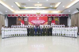 Adityawarman Adil hadiri pengukuhan 54 Paskibraka Kota Bogor