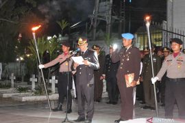 Kapolres Tanjungbalai inspektur apel renungan suci, Welman : Lanjutkan perjuangan lewat pengabdian