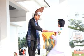 Upacara HUT Ke-81 Kemerdekaan RI di Sergai berlangsung khidmat, Bupati ajak masyarakat isi kemerdekaan dengan kerja nyata