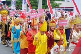 1.545 pelajar di Nagan Raya meriahkan karnaval hari kemerdekaan