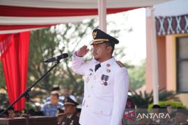 Bupati Paluta pimpin Upacara HUT ke-81 Kemerdekaan RI