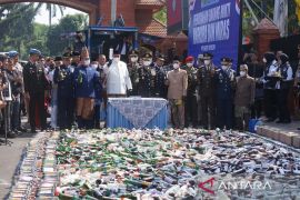 Forkopimda Bogor jadikan HUT RI momentum perangi narkoba