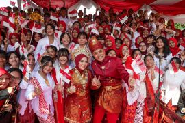 Tari Kampung Pancasila warnai peringatan HUT ke-81 RI