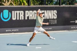 Anthony Susanto dan Nathan Barki awali UTR PTT Bali dengan kemenangan