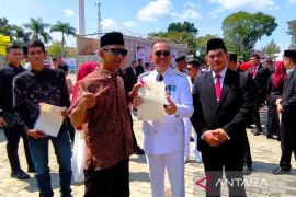 BPN Kolaka rampungkan 2.100 bidang tanah hadiah bagi masyarakat di HUT Ke-81 RI