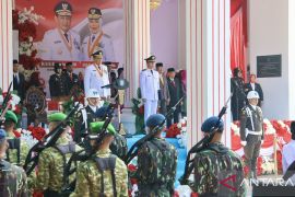 Gubernur pimpin upacara HUT ke-81 RI tingkat Provinsi Gorontalo