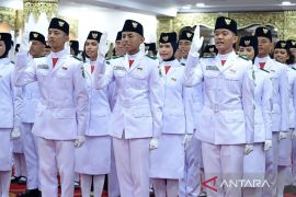 Paskibraka "Indonesia Berdaulat" siap bertugas, ini formasi lengkapnya