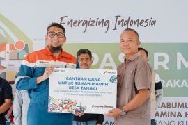 Rayakan HUT ke-81 RI, Pertamina PHR Zona 4 salurkan 4.000 paket sembako murah di Sumsel