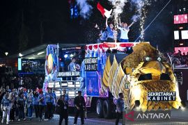 Polisi pastikan Karnaval Bersatu Harmoni Nusantara di Monas kondusif