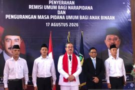 865 WBP Maluku terima remisi umum dan pengurangan masa pidana umum di HUT ke-81 RI