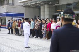 Dokter asal Papua jadi komandan upacara HUT ke-81 RI di Shanghai