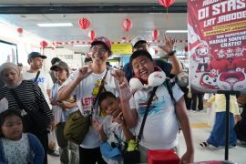 HUT ke-81 RI Makin Semarak, LRT Jabodebek Meriahkan bersama Pengguna