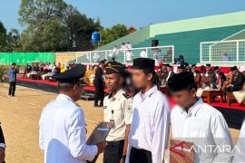 Tujuh WBP Lapas Tanjungpandan terima remisi bebas HUT ke-81 RI