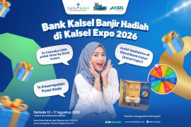 Bank Kalsel semarakkan ajang Kalsel Expo 2026 dengan permainan roda impian