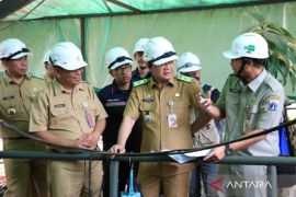 Tangani banjir, Pemkot Jaksel bangun saluran air di Cilandak
