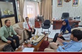 Kantor Pertanahan Kabupaten Pasaman-PLN UP3 perkuat kolaborasi melalui koordinasi