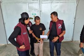 Baru keluar penjara, Sincan kembali ditangkap Polda Babel di depan pintu Lapas